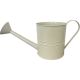 Large Ivory  Zinc Watering Can 