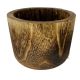 Stained Wooden Pot 