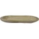 Natural Wooden Oval Plate 