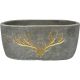 GOLD STAG HEAD OVAL (16)