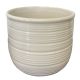 York Ceramic Large Pot in White 
