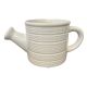York Ceramic Watering Can in White