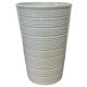 York Ceramic Large Vase in Grey 