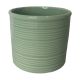 York Ceramic Straight Pot in Sage Green