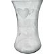 HAND TIE VASE WITH WHITE HEARTS -12.1*12.1*20cm