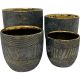 BRONZE 10cm POT (36)