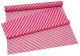 CERISE STRIPE TISSUE PAPER 50*75cm - 48 SHEETS