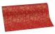 RED XMAS FOLIAGE KRAFT PAPER