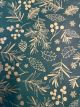 GREEN XMAS FOLIAGE KRAFT PAPER