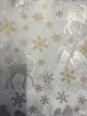 SNOWFLAKE&DEER TISSUE48SHEETS