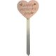 Happy Mother's Day Pink Heart Pick 