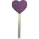 Happy Mother's Day Lilac Heart Pick 
