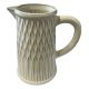 Ivory Stoneware Jug - 9*12*18cm