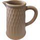 Natural Stoneware Jug - 9*12*18cm