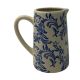 Blue Fleur Stoneware Jug - 9*12*18cm