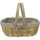 WOODEN SHOPPER OVAL DBL HANDLE 42*29*15cm