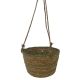 Natural Reed & Sage Hanging Bowl 20*12.5cm