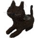SALIM BLACK CAT 33*14CM 10CM HOLE