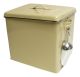 Cream Zinc Storage Box & Spade