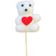 SINGLE WHITE BEAR PICK -5.5*7*50cm