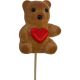 SINGLE BROWN BEAR PICK -5.5*7*50cm