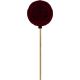 BURGUNDY BAUBLE PICK FELT