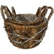 BARK XMAS SET OF 3 EARED RND