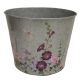 Meadow Flowers Zinc Pot -13.4*11.1*10.2cm