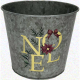 Noel Zinc Pot 13.3*11.5cm