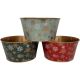 XMAS SNOWFLAKE 19.5CM BOWL ZINK