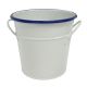 New England Zinc Flower Pot -15*12.5*12cm