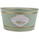 Green Flower & Garden Zinc Bowl - 19.5*10cm