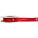 Red Happy Valentines Day Biodegradable Ribbon 