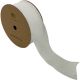 WHITE GLOSSY WRINKLE RIBBON 40mm*10yrds