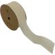 IVORY GLOSSY WRINKLE RIBBON