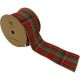 RED&GREEN TARTAN RIBBON