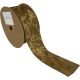 BRONZE SNOW VELVET RIBBON