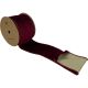 VELVET RIBBON BURG/GOLD BACK
